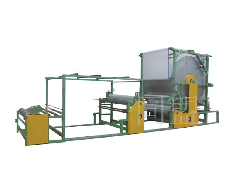 Vertical double-groove mesh tape bonding machine